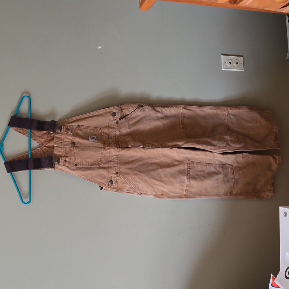 Boys size 8 Carhartt bib overalls